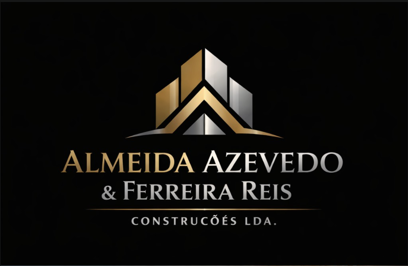Logótipo Almeida Azevedo & Ferreira Reis Construções Lda.